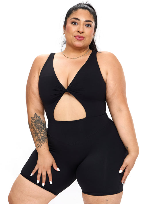 Perform Reversible Bodysuit - Onyx Black