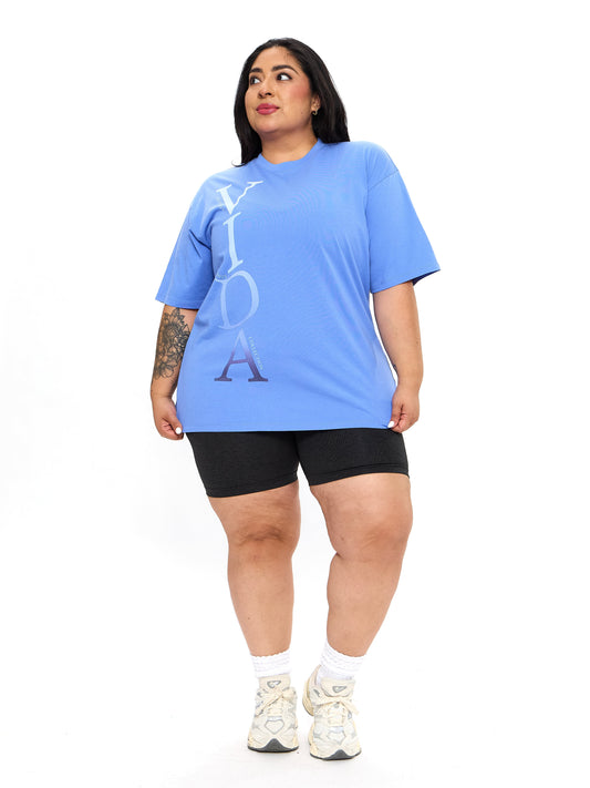 Vida Short Sleeve Tee - Azul