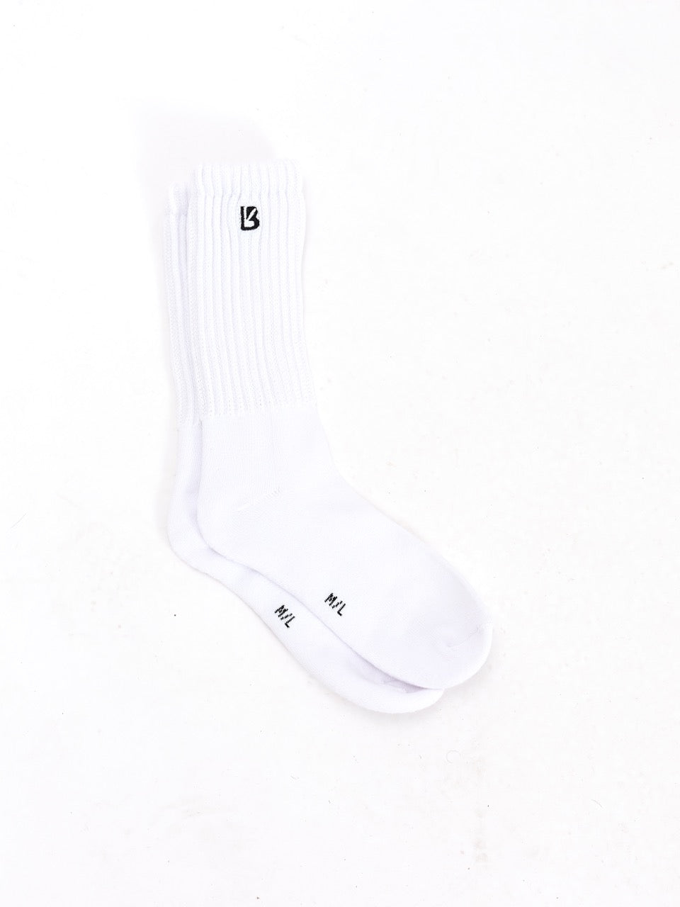 3 Pack Scrunch Sock - White