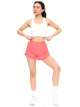 Thumbnail 3 of Twilight Dream Heather Sports Bra - Oat Milk, 3 of 8