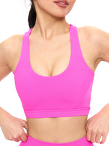 Thumbnail 1 of Rosita Sports Bra - Candy Crush Pink, 1 of 6