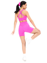 Thumbnail 6 of Rosita Sports Bra - Candy Crush Pink, 6 of 6