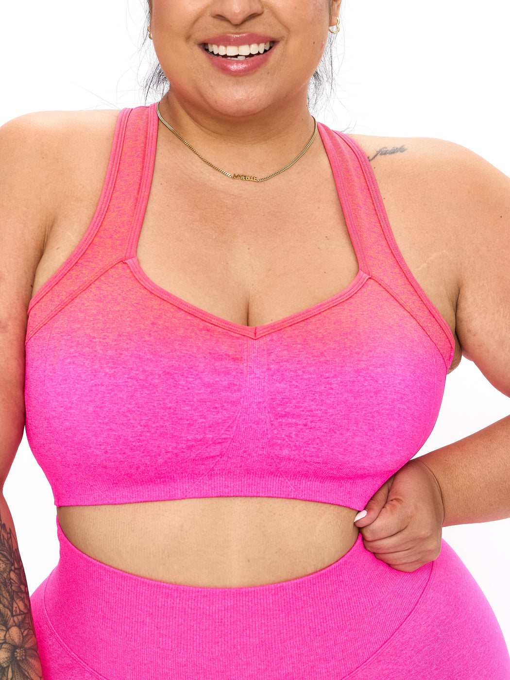 Vida Seamless Sports Bra - Sunrise Ombre