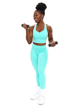 Thumbnail 4 of Twilight Dream Heather Sports Bra - Playa, 4 of 6