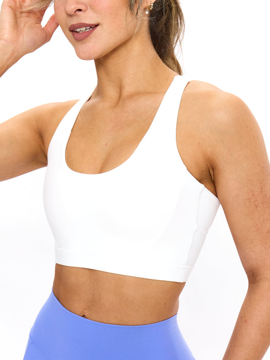 *PREORDER* Rosita Sports Bra- White