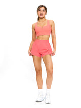 Thumbnail 3 of Nubre Notch Sports Bra - Tequila Sunrise, 3 of 5
