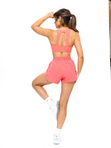 Thumbnail 5 of Nubre Notch Sports Bra - Tequila Sunrise, 5 of 5