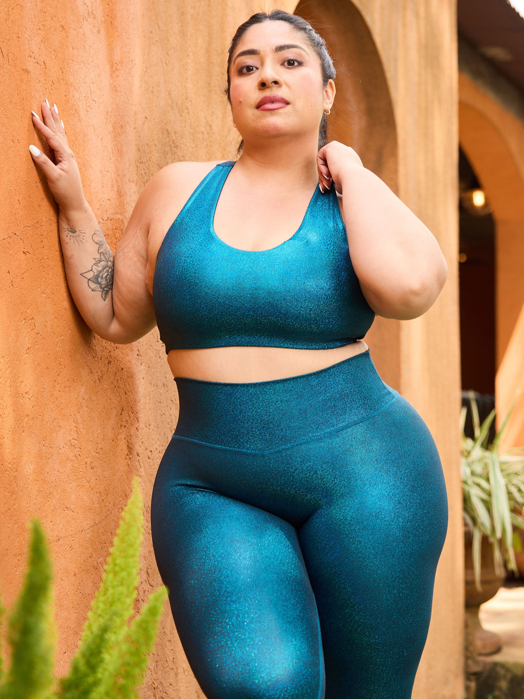 Sol Sports Bra - Siren Holographic