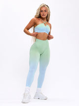 Thumbnail 3 of Form Seamless Legging - Honeydew Ombre, 3 of 7