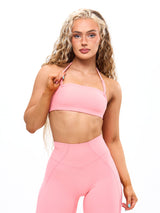 Thumbnail 4 of Adjustable Nubre Bandeau - Guava, 4 of 8