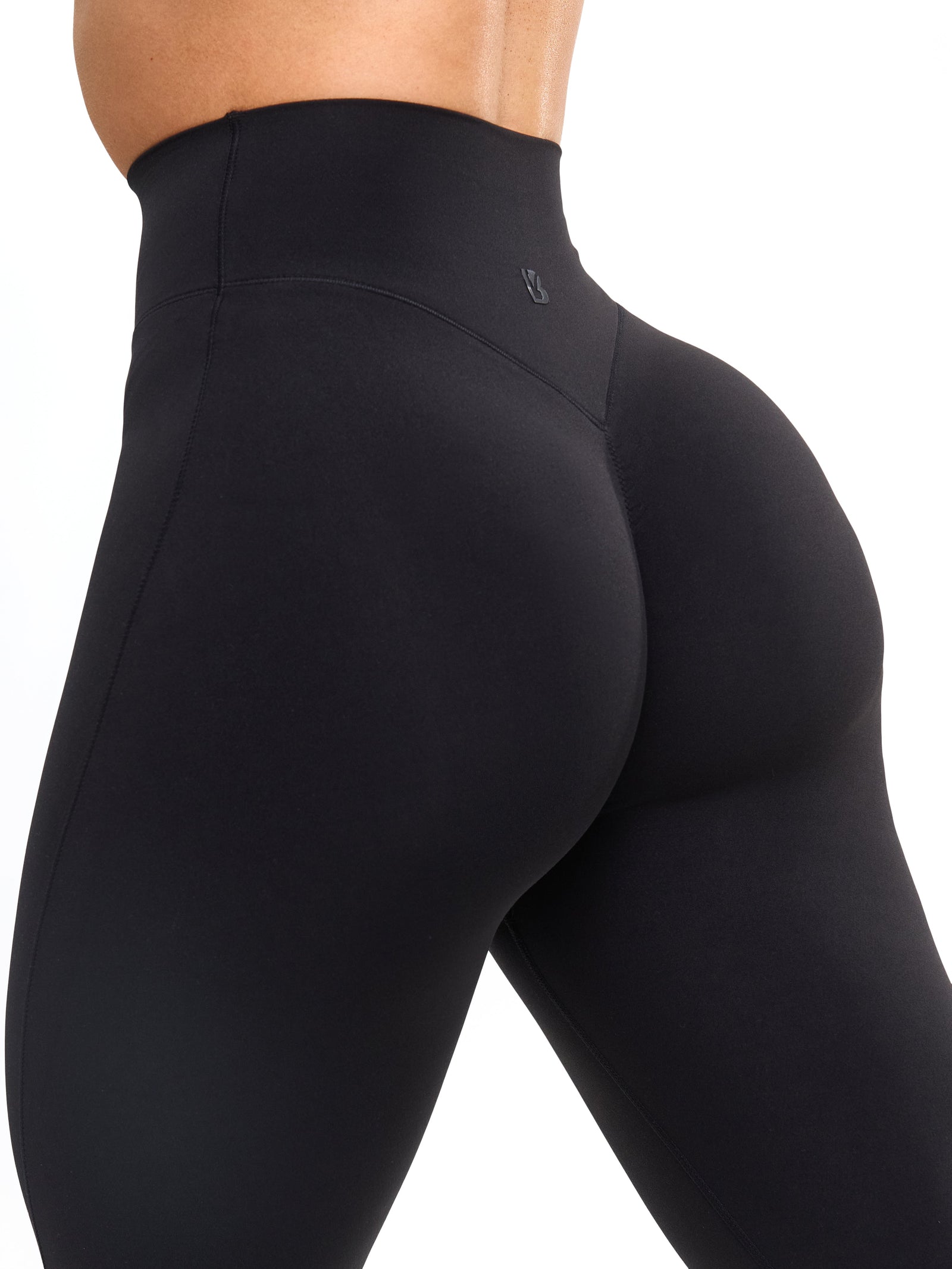 Aggressive Scrunch Flare Legging - Onyx Black