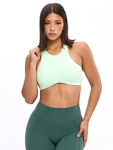 Curve Sports Bra - Honeydew