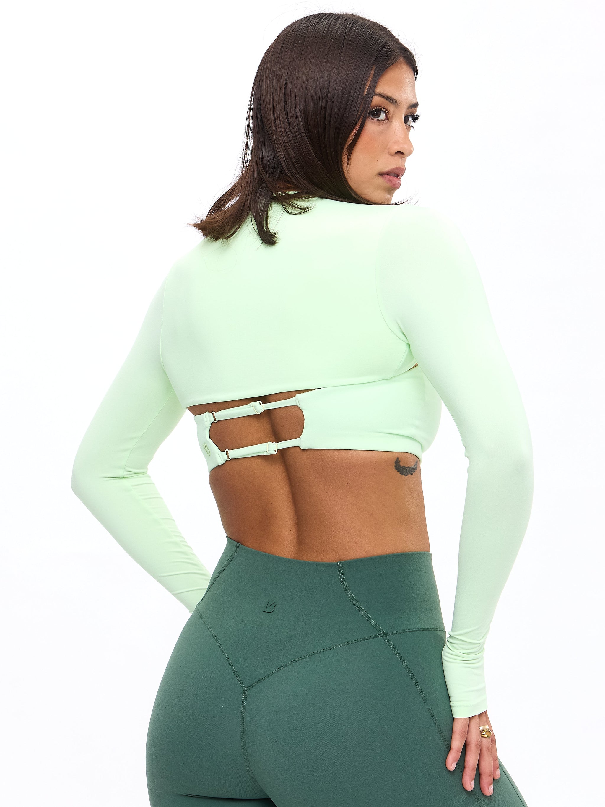 Airknit Bolero Shrug - Honeydew