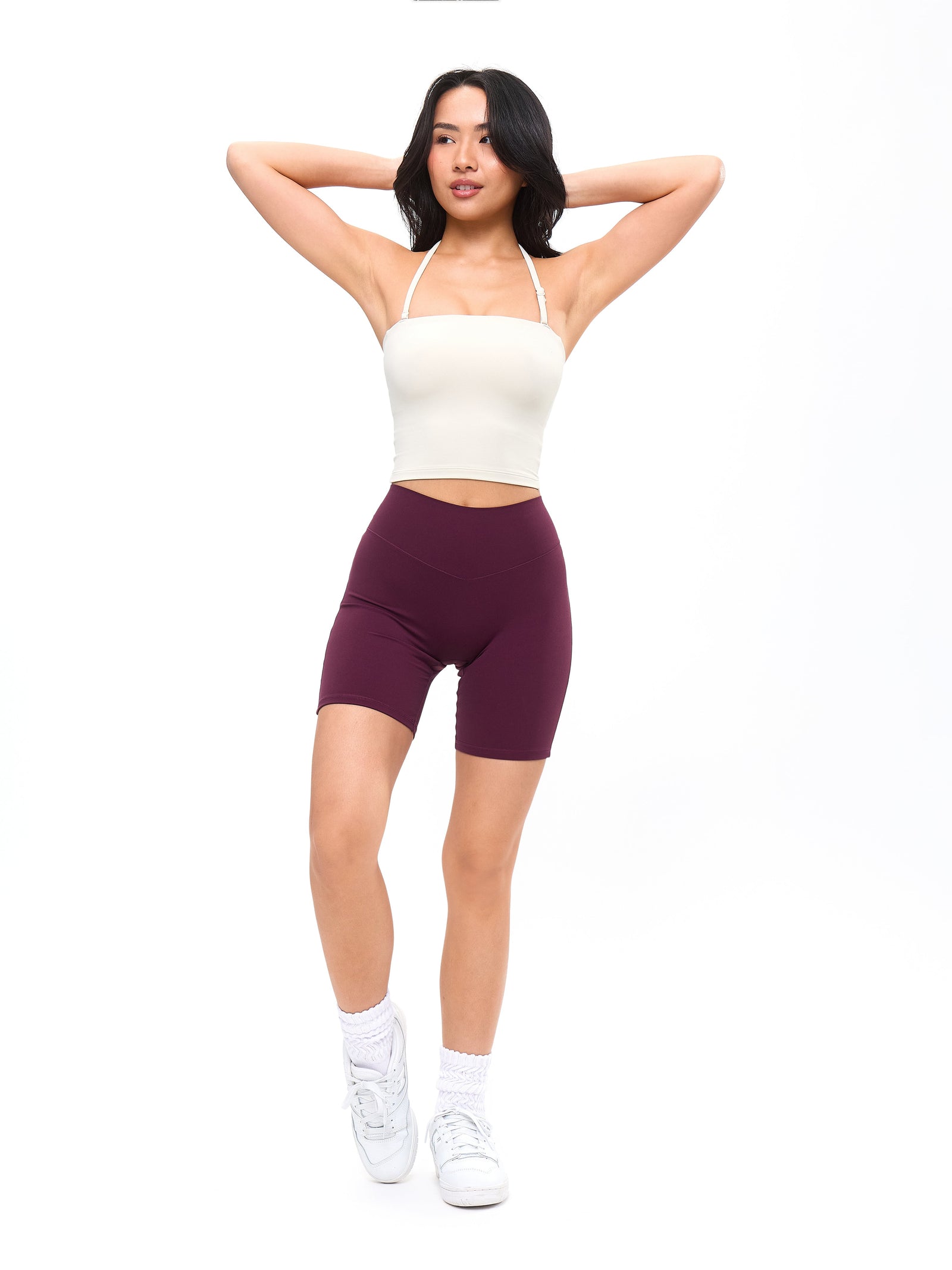 Butter Bandeau Crop - Bone