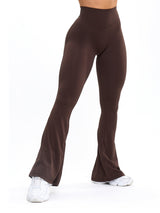 Thumbnail 5 of Aggressive Scrunch Flare Legging - Cold Brew, 5 of 9