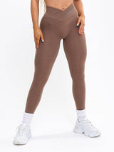 Thumbnail 3 of Snatched Seamless Legging - Chai Latte, 3 of 6
