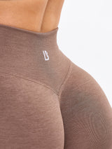 Thumbnail 6 of Snatched Seamless Legging - Chai Latte, 6 of 6