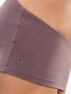 Revolution Halter Crop - Mocha Berry