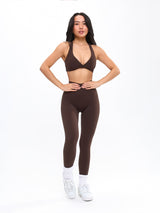 Thumbnail 4 of Double Twist Sports Bra - Cold Brew, 4 of 6