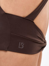 Thumbnail 6 of Double Twist Sports Bra - Cold Brew, 6 of 6