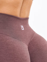 Snatched Seamless Legging - Mocha Berry