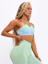 Thumbnail 2 of Wonder Seamless Sports Bra - Honeydew Ombre, 2 of 3