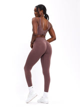 Thumbnail 2 of Form Seamless Legging - Mocha Berry, 2 of 6
