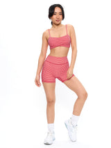 Thumbnail 7 of Ivy Wrap Sports Bra - Red Gingham, 7 of 7