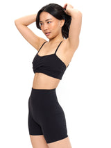 Thumbnail 5 of Ivy Wrap Sports Bra - Onyx Black, 5 of 6