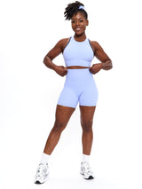 Thumbnail 3 of Geo Sports Bra - Rainwater Blue, 3 of 7