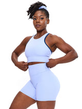 Thumbnail 4 of Geo Sports Bra - Rainwater Blue, 4 of 7