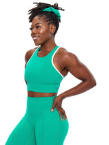 Thumbnail 3 of Geo Sports Bra - Lucky Charm, 3 of 5