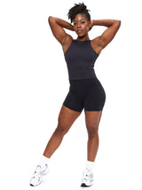Thumbnail 2 of Dream Heather Tank - Onyx Black Heather, 2 of 4