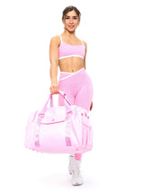 Thumbnail 1 of Ultimate Pocket Duffel - Pink Gingham, 1 of 14