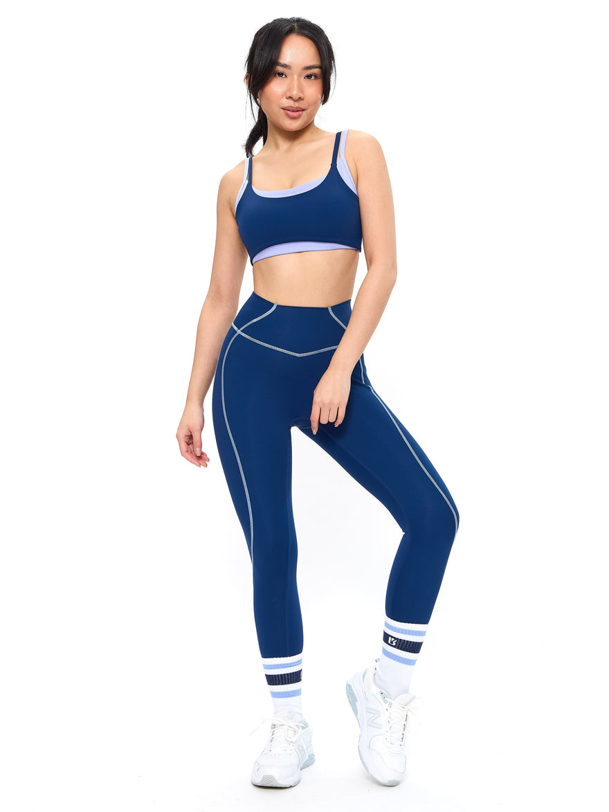 Story Sports Bra - Indigo Shadow
