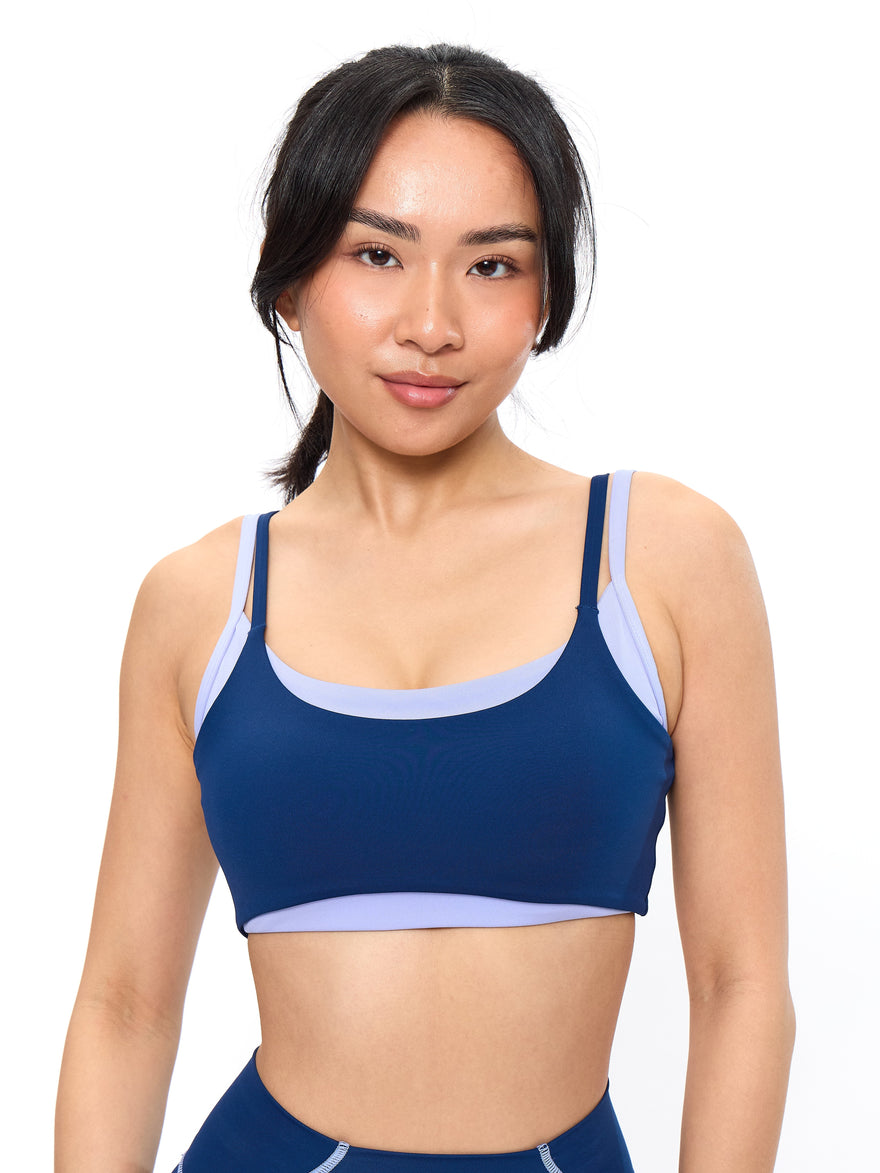 Story Sports Bra - Indigo Shadow