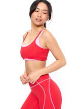 Story Sports Bra - Salsa Red