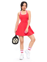 Thumbnail 7 of Sporty Story Dress - Salsa Red, 7 of 7