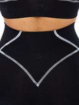 Thumbnail 5 of Airbrush Hourglass Legging - Onyx Black, 5 of 6