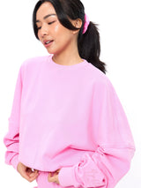 Thumbnail 1 of Story Cloud Pullover - Pink Sugar, 1 of 5