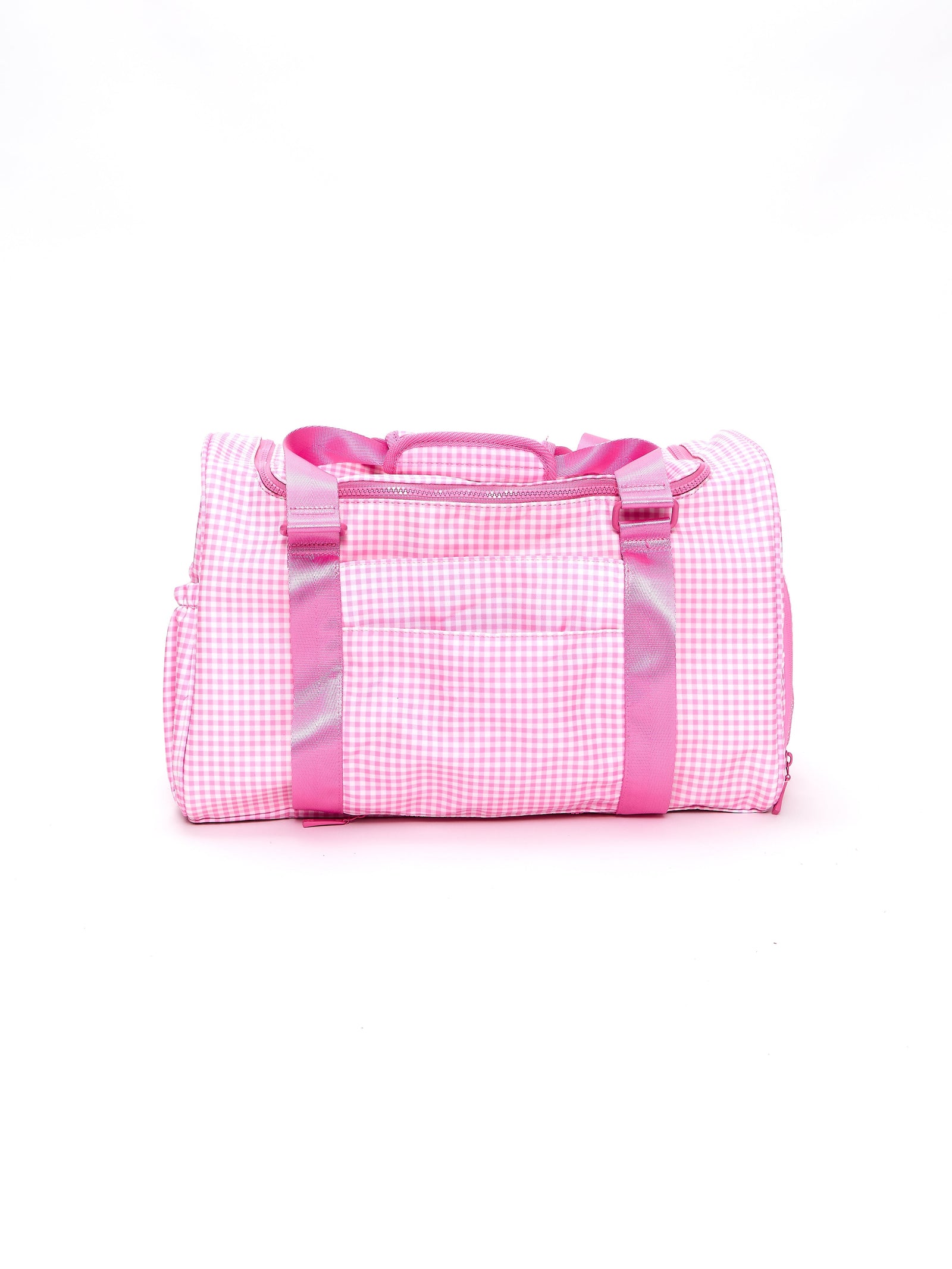 Ultimate Pocket Duffel - Pink Gingham