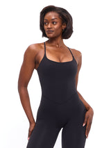 Thumbnail 1 of Legacy Flare Bodysuit - Onyx Black, 1 of 6