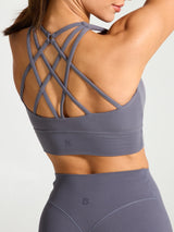 Thumbnail 6 of Revolution Sports Bra - Blue Steel, 6 of 7