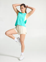 Thumbnail 2 of Legacy Crop Tank - Playa, 2 of 4