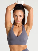 Thumbnail 1 of Alpha Sports Bra - Blue Steel, 1 of 4