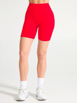 Thumbnail 3 of Aggressive Scrunch Short 7" - Salsa Red, 3 of 4