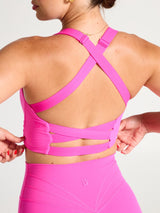 Thumbnail 4 of Candy Wrap Sports Bra - Candy Crush, 4 of 5