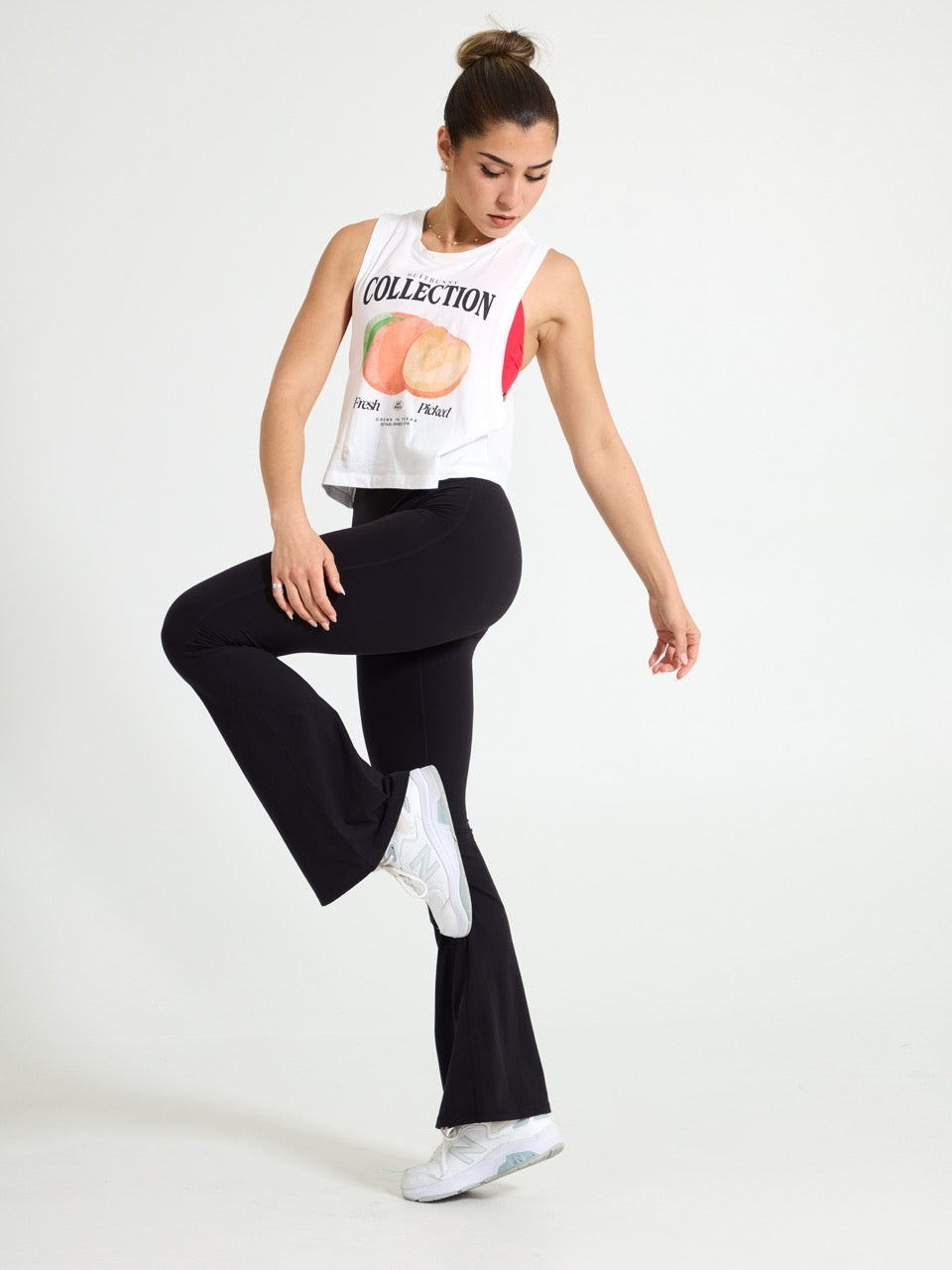 *PREORDER* Market Crop Tank - White