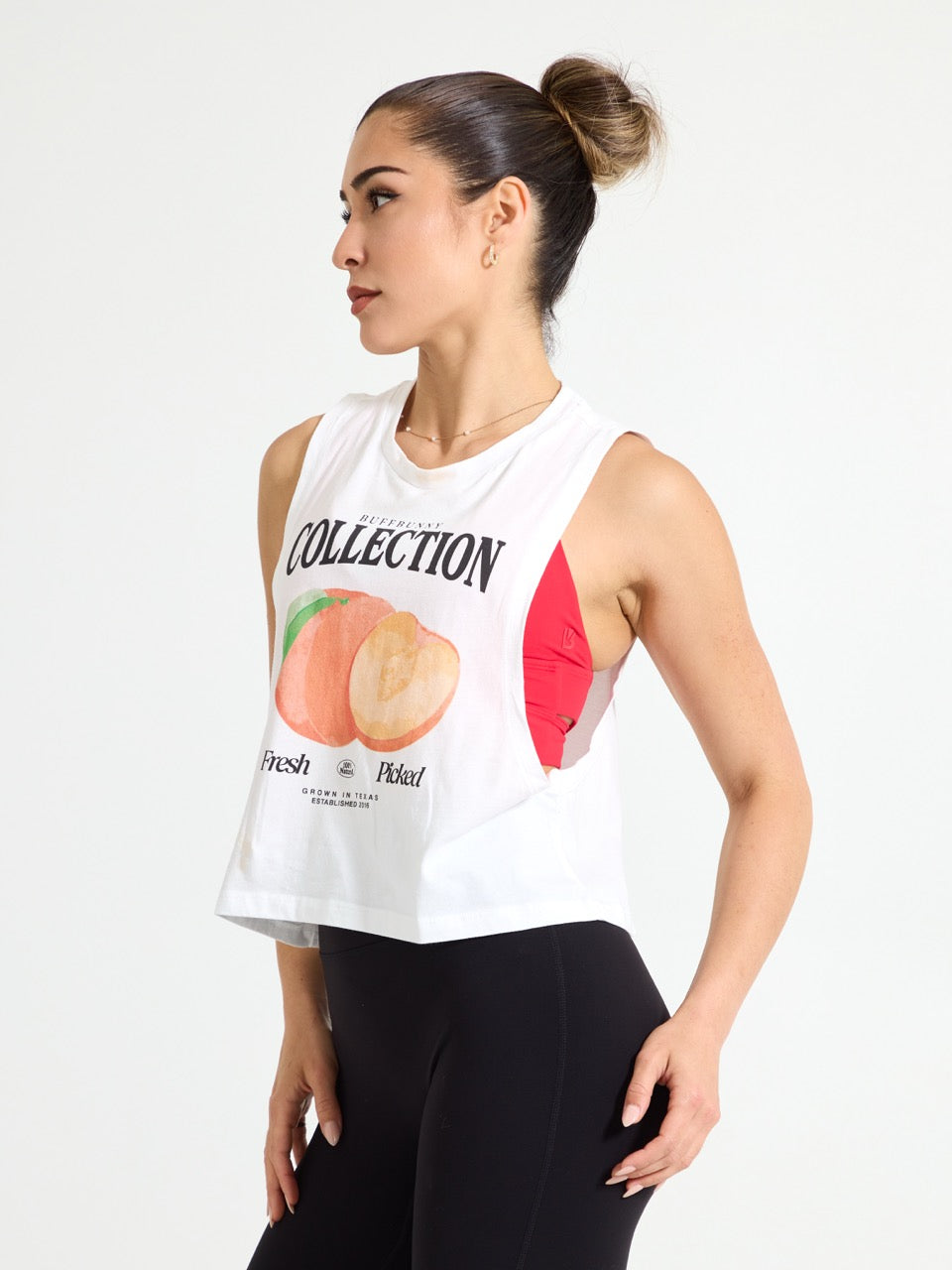 *PREORDER* Market Crop Tank - White