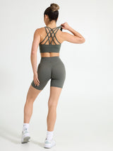 Thumbnail 4 of Revolution Sports Bra - Shadow Sage, 4 of 7